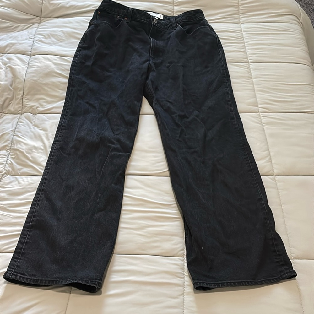 Abercrombie & Fitch Curve Love 90s Relaxed Jean High Rise Size 31